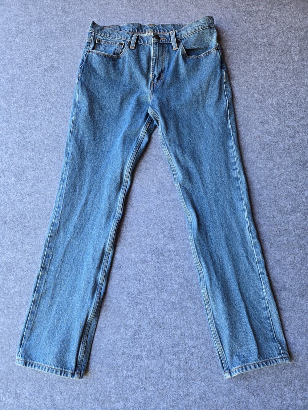 Levi's 511 Jeans Men's 32x31 Standard Slim Fit 5-Pocket Stretch Flex Denim Blue